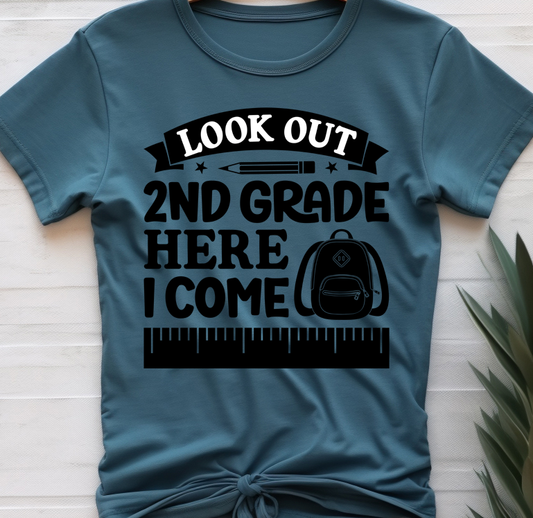 lookout 2nd grade - Back to school - DTF Transfer