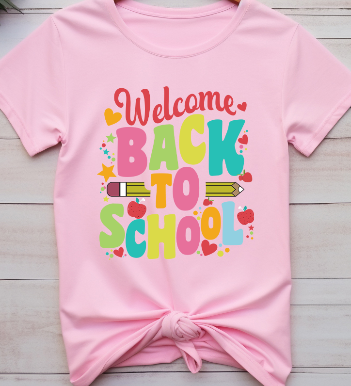 Welcome back to school - Back to school - DTF Transfer