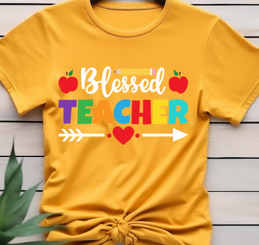 Blessed teacher - Back to school - DTF Transfer