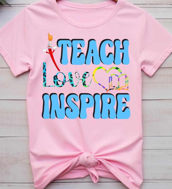 Teacher inspire - Back to school - DTF Transfer