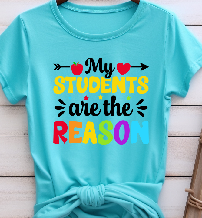 My students are the reason - Back to school - DTF Transfer