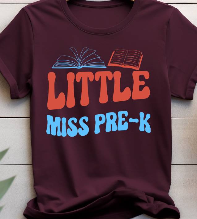 Little miss pre k - Back to school - DTF Transfer