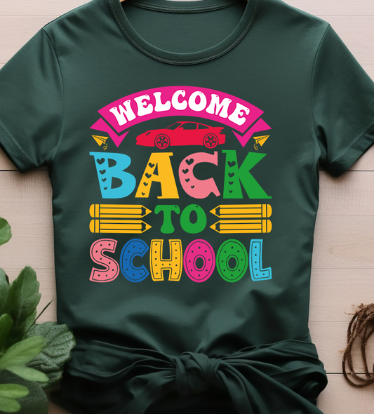 Welcome - Back to school - DTF Transfer