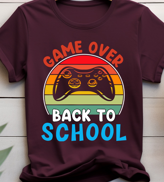 Gameover- Back to school - DTF Transfer