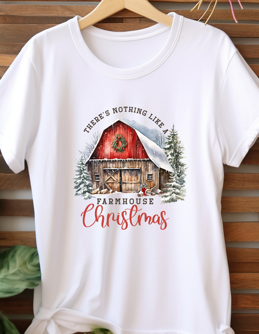 Christmas Farmhouse - Christmas - DTF Transfer