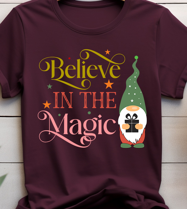 Believe In The Magic - Christmas - DTF Transfer