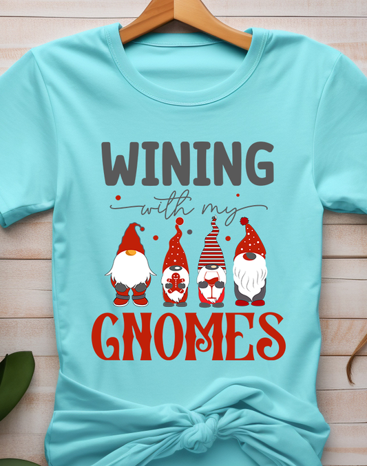 Winter With My Gnomes - Christmas - DTF Transfer