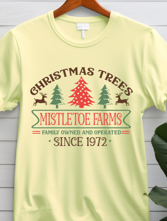 Christmas Trees - Christmas - DTF Transfer