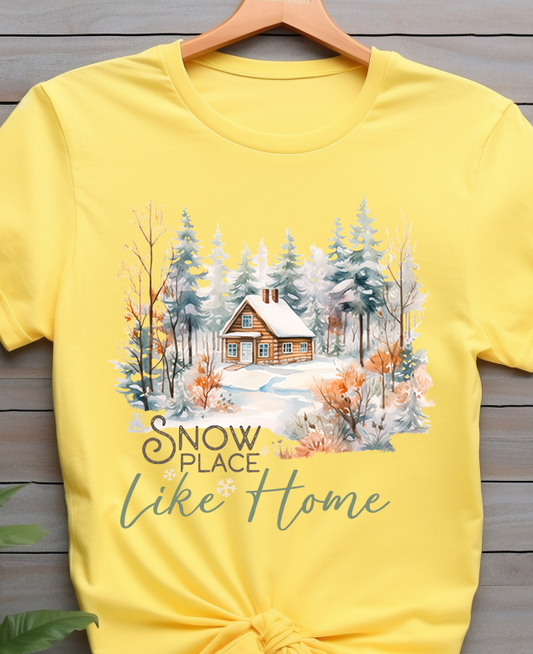 Snow Place Like Home - Christmas - DTF Transfer