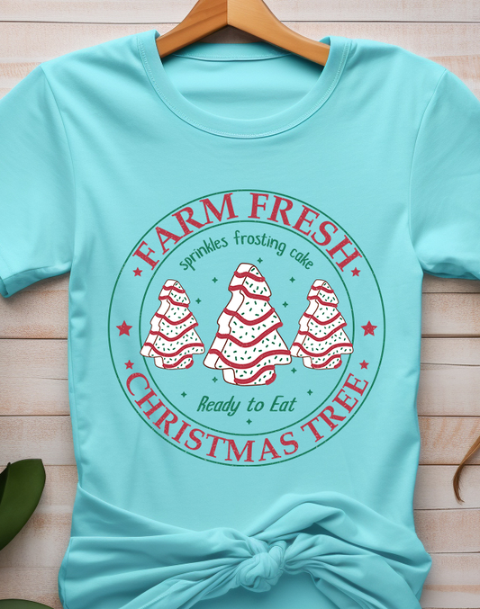 Farm Fresh Christmas Trees - Christmas - DTF Transfer