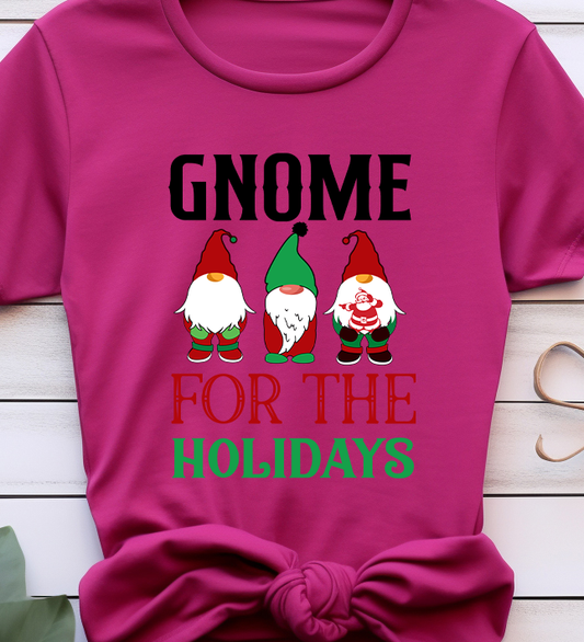 Gnome For the Holidays - Christmas - DTF Transfer