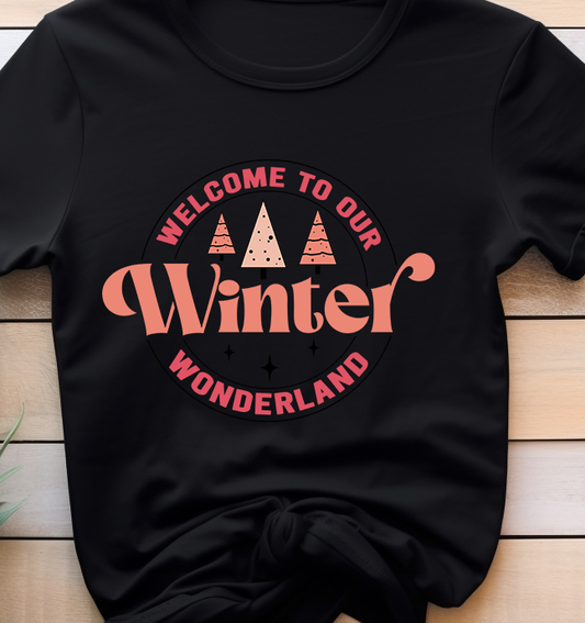 Welcome to Winter Wonderland - Christmas - DTF Transfer