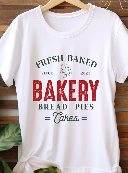 Fresh Baked Bakery - Christmas - DTF Transfer