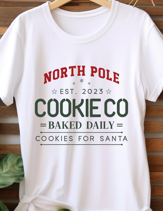 North Pole Cookie co - Christmas - DTF Transfer