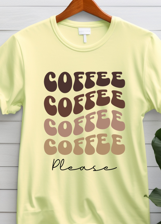 Coffee Please - Coffee - DTF Transfer