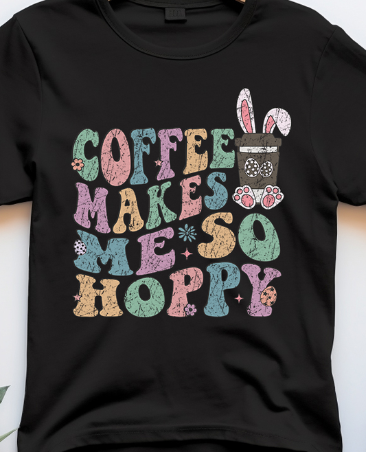 Coffee Makes Me So Happy - Coffee - DTF Transfer