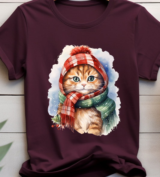 Winter cat - Cat - DTF Transfer