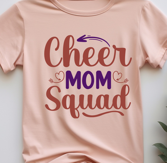 Cheer mom squad - Football - DTF Transfer