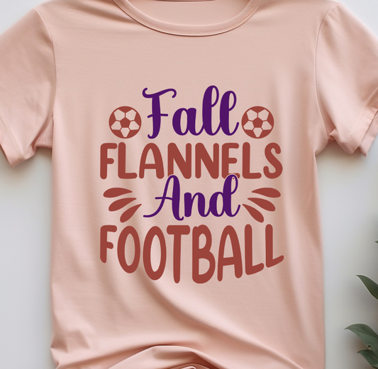 Fall flannels and football - Football - DTF Transfer