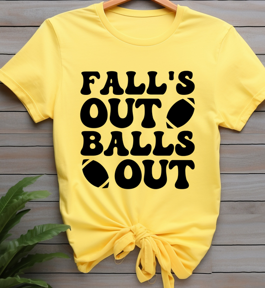 Fall's out balls out- Football - DTF Transfer