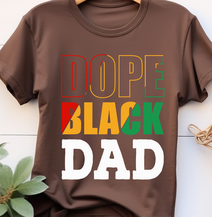 Dope black Dad - Football - DTF Transfer