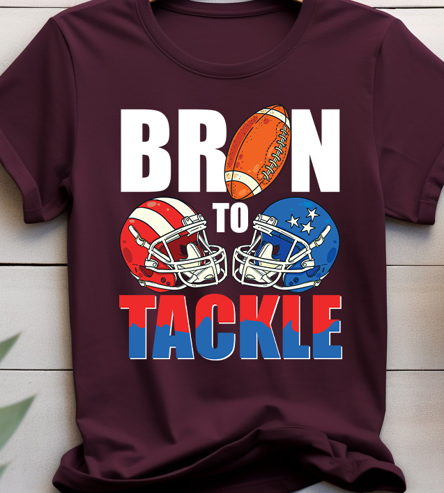 Born Tackle- Football - DTF Transfer