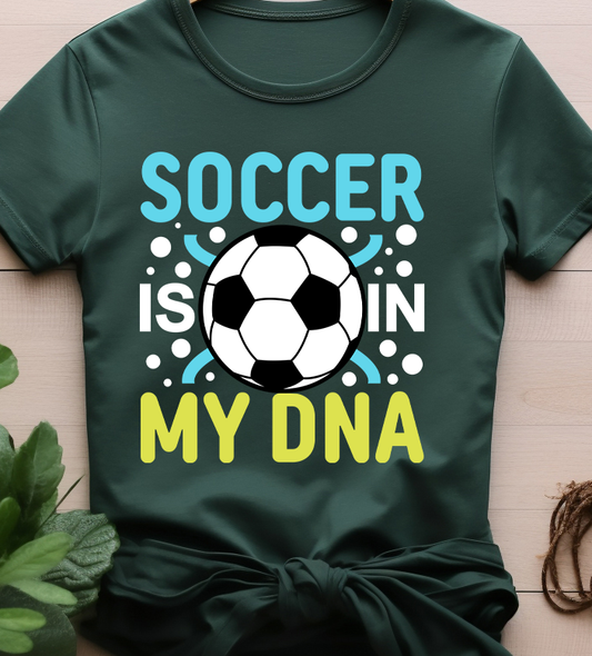 Soccer My DNA - Football - DTF Transfer