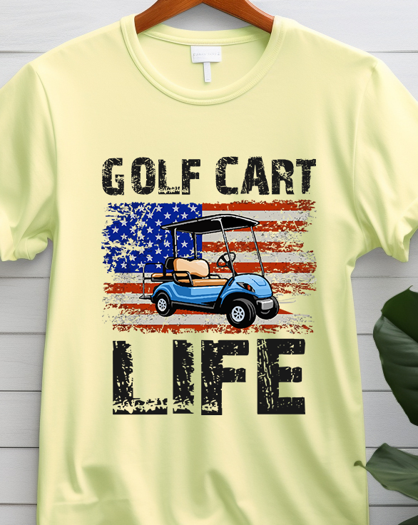 Golf Cart Life - Golf - DTF Transfer