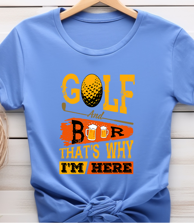 Golf Bear - Golf - DTF Transfer