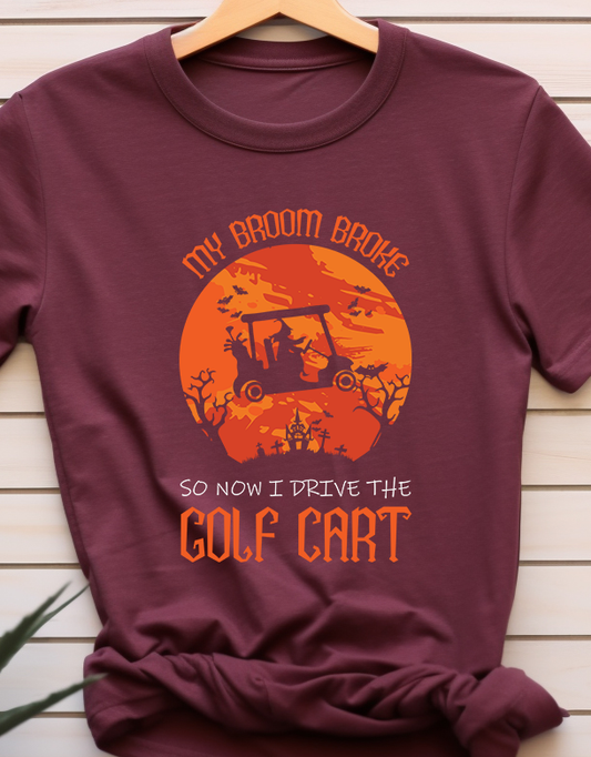 Golf Cart - Golf - DTF Transfer