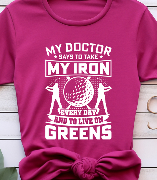 My Iron Greens - Golf - DTF Transfer