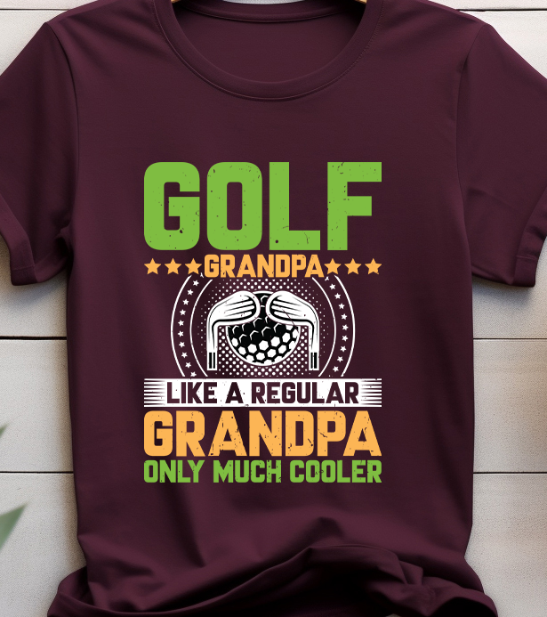 Golf Grandpa - Golf - DTF Transfer