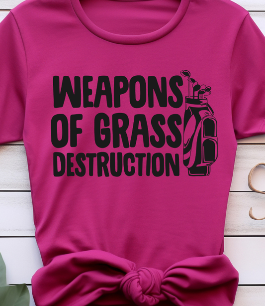 Weapons Of Grass Destruction - Golf - DTF Transfer