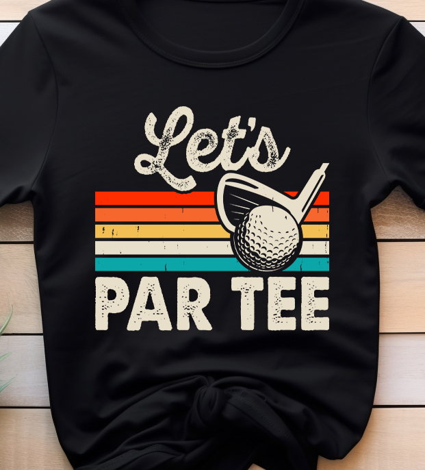 Let's Partee - Golf - DTF Transfer