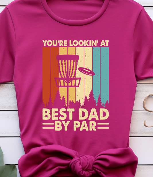 Best Dad By Par - Golf - DTF Transfer