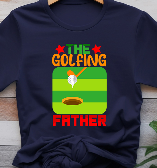 The Golfing Father - Golf - DTF Transfer