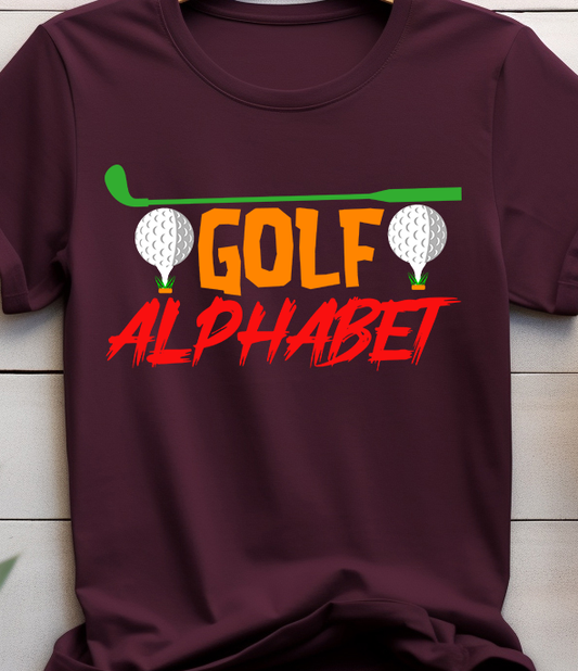 Golf Alphabet - Golf - DTF Transfer