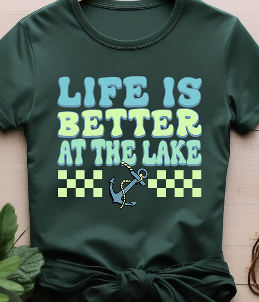 Life is Better at the Lake Retro - Lake Life - DTF Transfer
