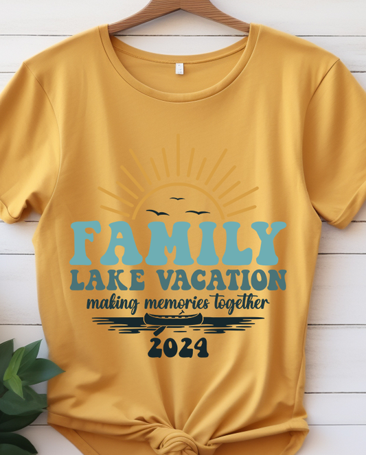 Family Lake Vacation - Lake Life - DTF Transfer