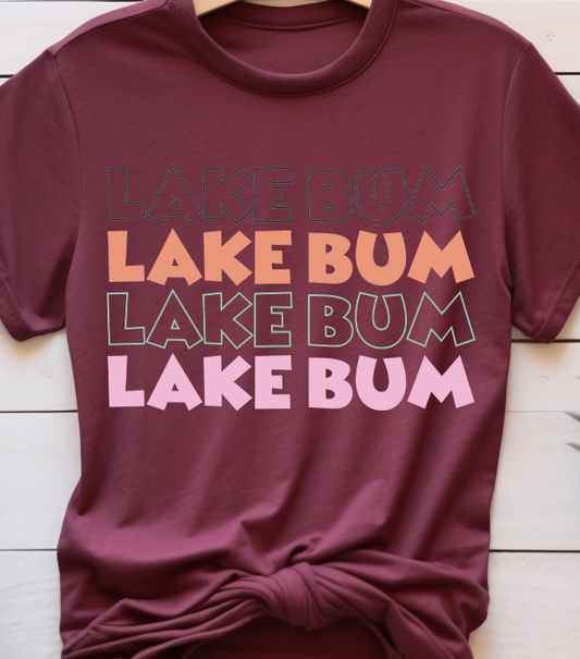 Lake Bum - Lake Life - DTF Transfer