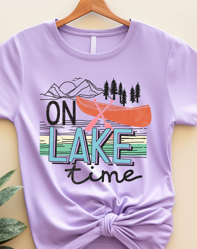 On Lake Time - Lake Life - DTF Transfer