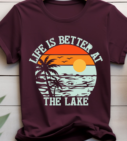 Life is Better at the Lake - Lake Life - DTF Transfer