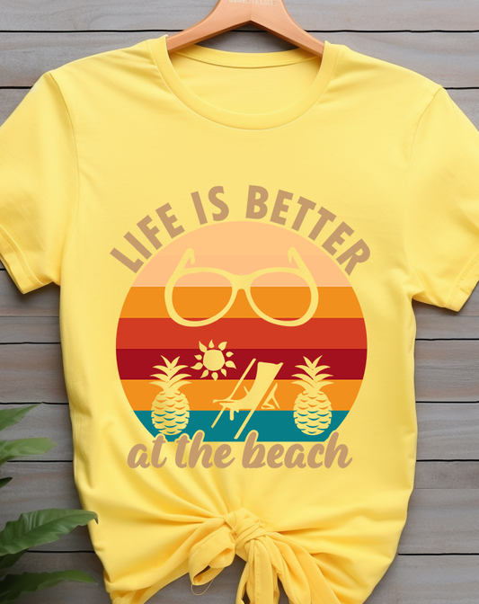 Life is Better at the Beach - Lake Life - DTF Transfer