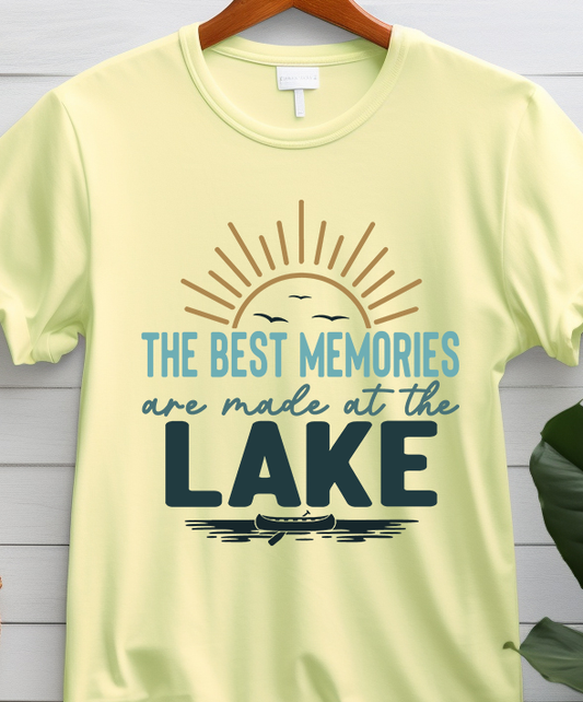 The Best Memories are Made at the Lake - Lake Life - DTF Transfer