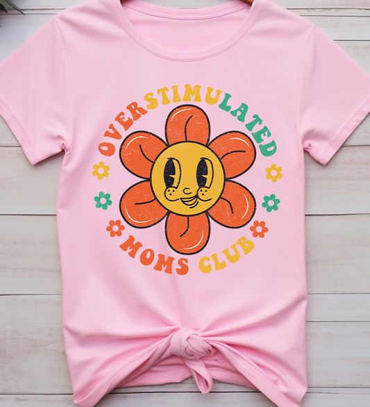 Moms club -  Mental Health - DTF Transfer