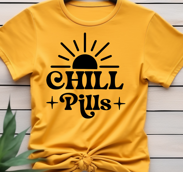 chill pils -  Mental Health - DTF Transfer