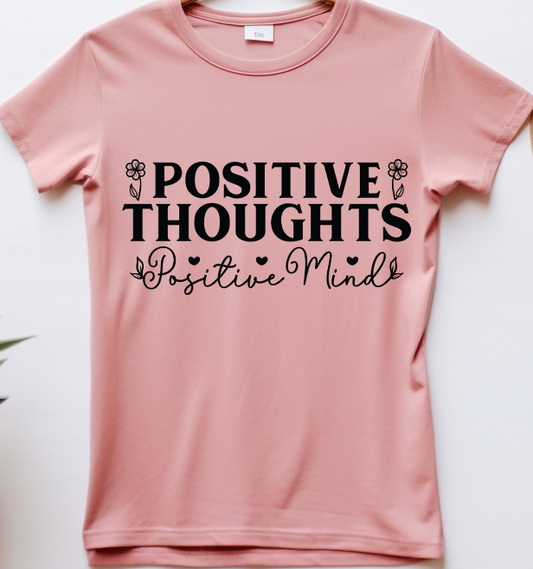 Positive thoughts - Mental Health - DTF Transfer