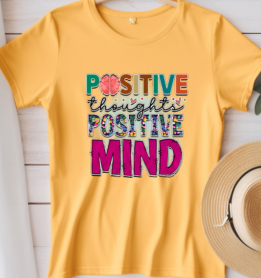 Positive mind- Mental Health - DTF Transfer