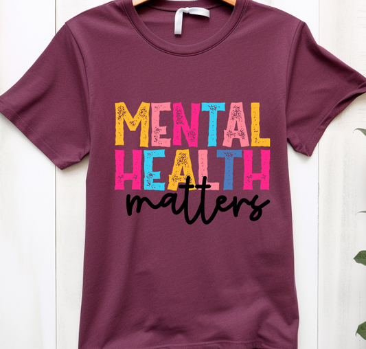 Matters -  Mental Health - DTF Transfer