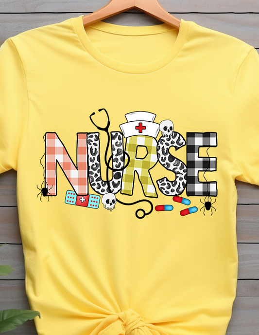 Nurse Retro - Nurse - DTF Transfer